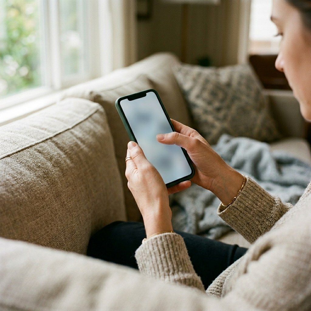 Taking surveys on a smartphone
